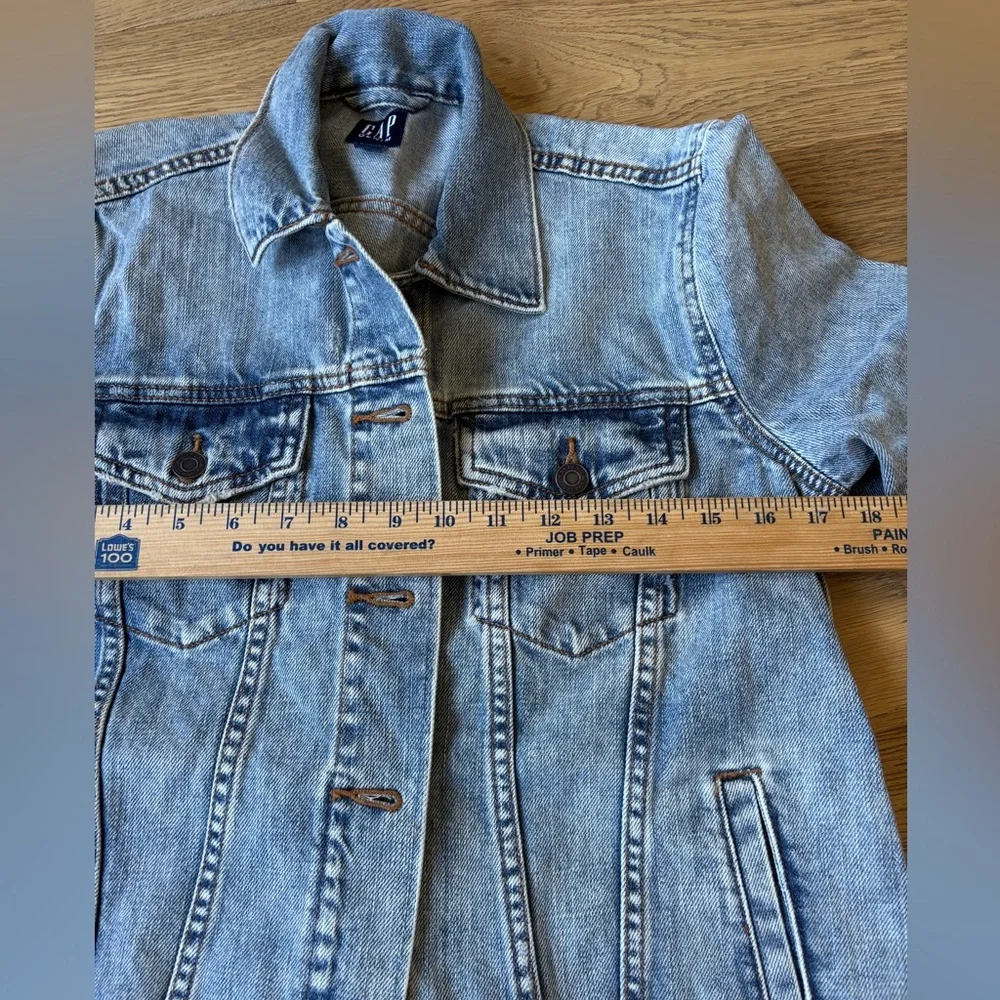 Gap denim jean jacket womens large - Picture 5 of 5